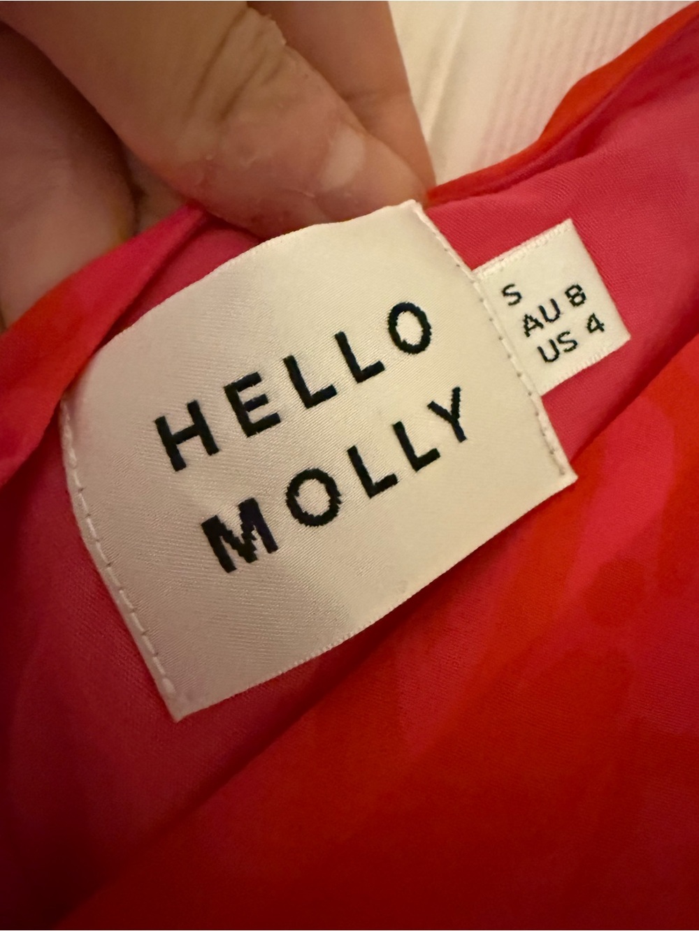 Hello Molly Pink & Red V-Neck Maxi Dress - Picture 3 of 3